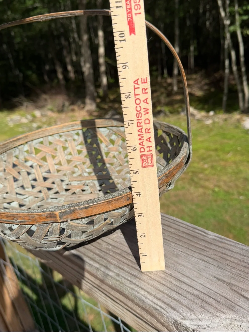 2 Bamboo | Hand Woven | Basket | Asian Inspired